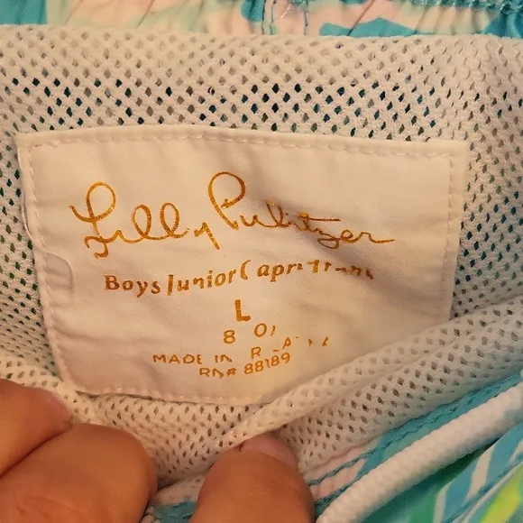 Lilly Pulitzer Boys Swim Trunks - Picture 2 of 2